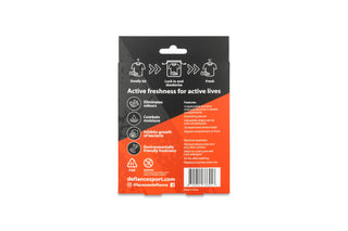Charcoal deodorising kit bag for carrying sports shoes and gear