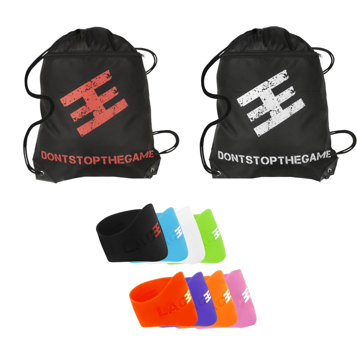 Defiance Drawstring Kit Bag & Laceeze Combo