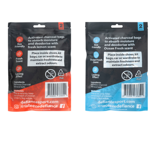 Defiance Fresh Shoe Deodorising Pouches