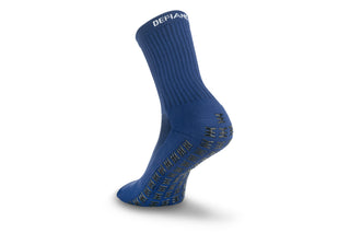 Anti-slip football grip socks for youth players and adults